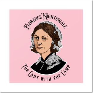 Florence Nightingale The Lady With The Lamp Posters and Art